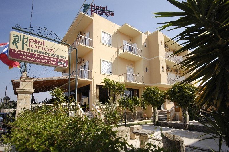 Klonos Anna Hotel Aegina Exterior foto